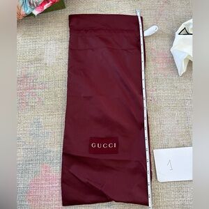 Gucci Red Dust Bag